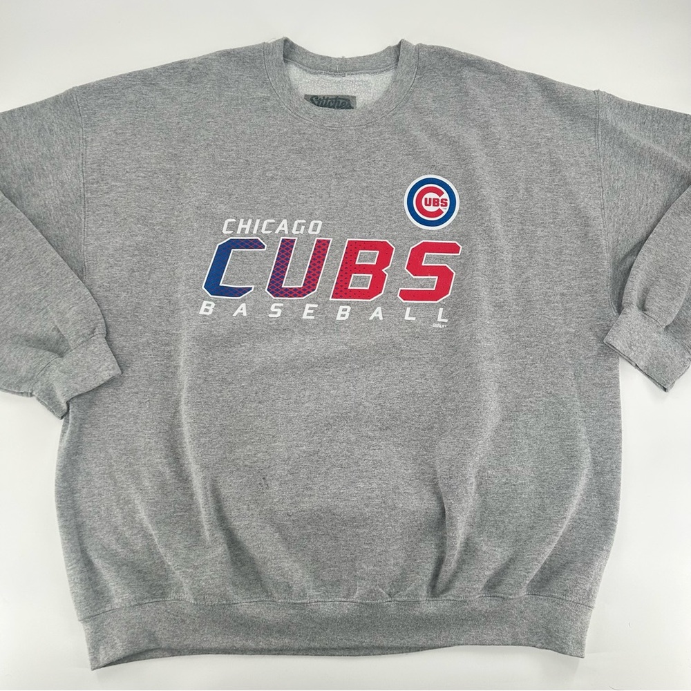 Chicago Cubs Baseball Crewneck Sweatshirt